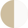 Circle gold white